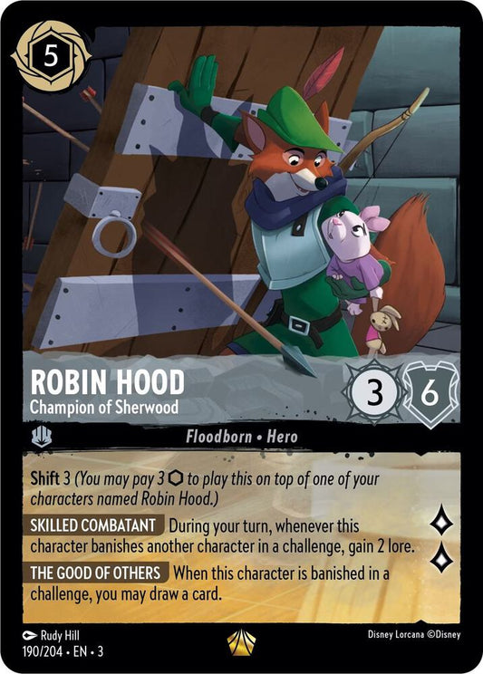 Robin Hood, Champion of Sherwood (0190) - Cold Foil