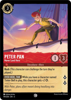 Peter Pan, Never Land Hero (0119) - Cold Foil