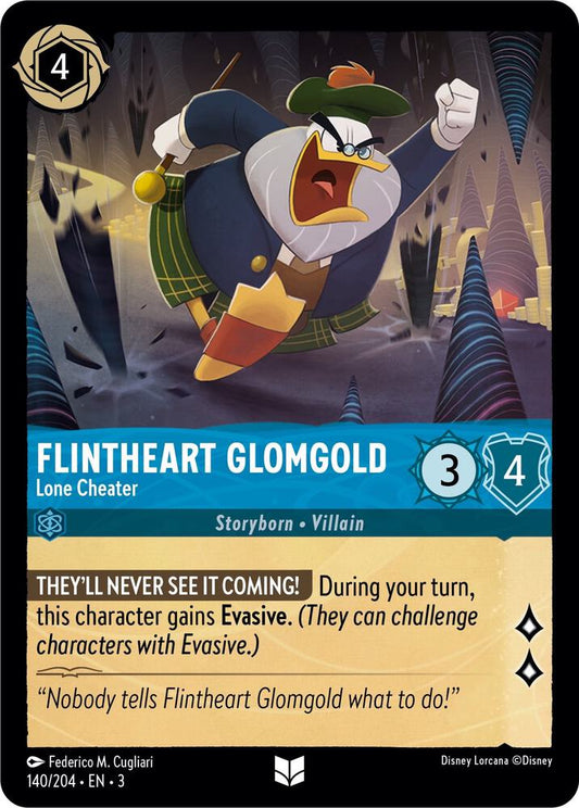 Flintheart Glomgold, Lone Cheater (0140)