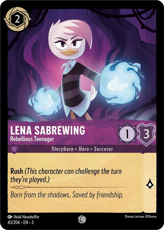 Lena Sabrewing, Rebellious Teenager (0043)