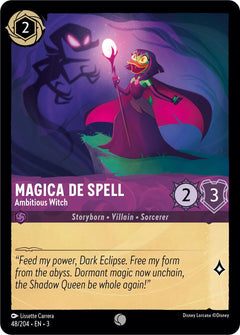 Magica De Spell, Ambitious Witch (0048) - Cold Foil