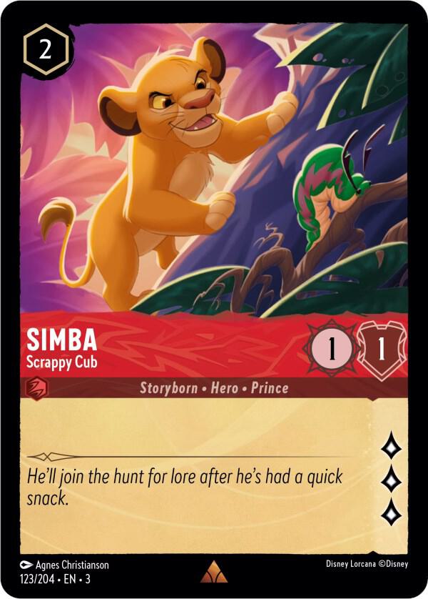 Simba, Scrappy Cub (0123)