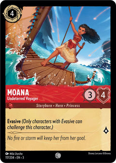 Moana, Undeterred Voyager (0117) - Cold Foil