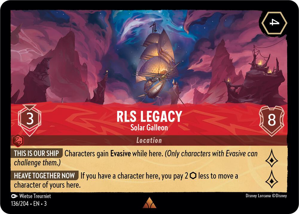 RLS Legacy, Solar Galleon (0136)
