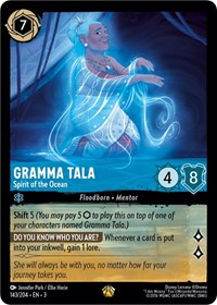 Gramma Tala, Spirit of the Ocean (0143) - Cold Foil