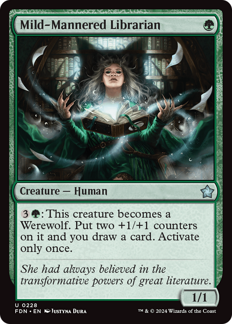 Mild-Mannered Librarian - Foil
