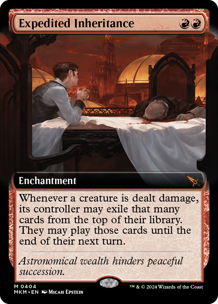Expedited Inheritance (0404) (Extended Art) - Foil