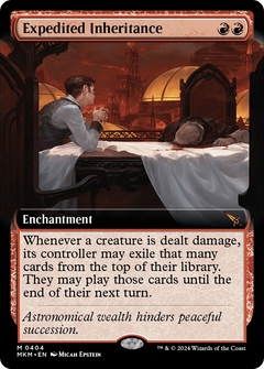 Expedited Inheritance (0404) (Extended Art) - Foil