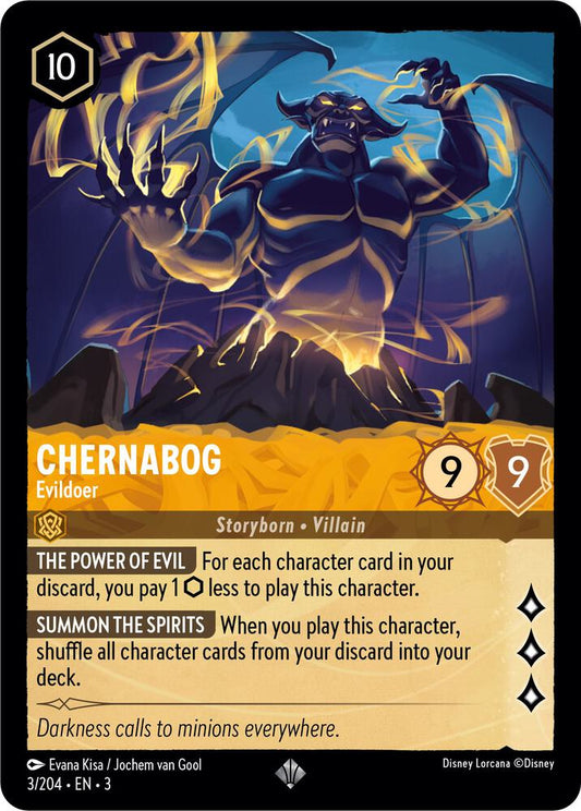 Chernabog, Evildoer (0003) - Cold Foil