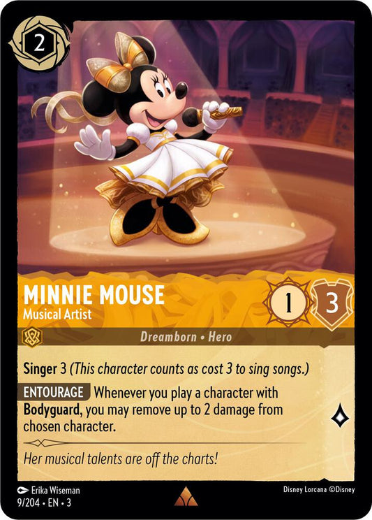 Minnie Mouse, Musical Artist (0009) - Cold Foil