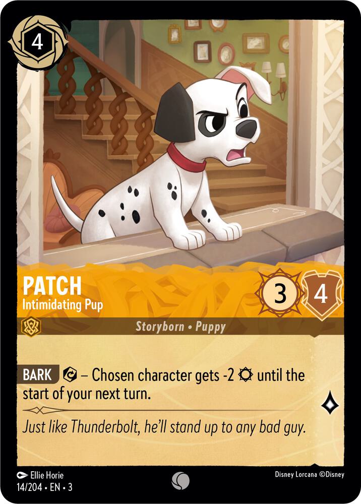 Patch, Intimidating Pup (0014)