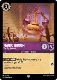 Magic Broom, The Big Sweeper (0046) - Cold Foil