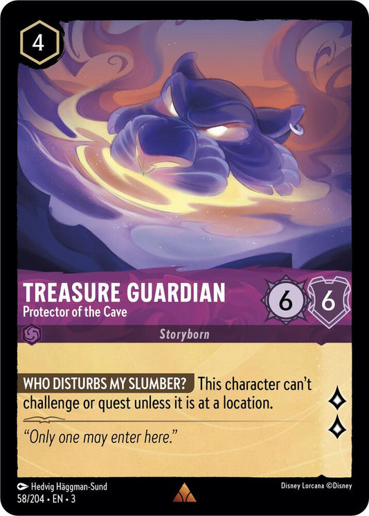 Treasure Guardian, Protector of the Cave (0058) - Cold Foil