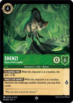 Shenzi, Hyena Pack Leader (0085) - Cold Foil