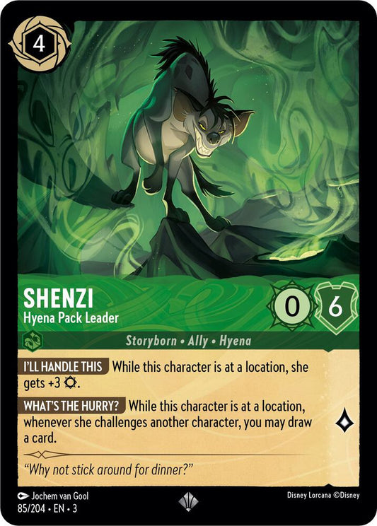 Shenzi, Hyena Pack Leader (0085) - Cold Foil