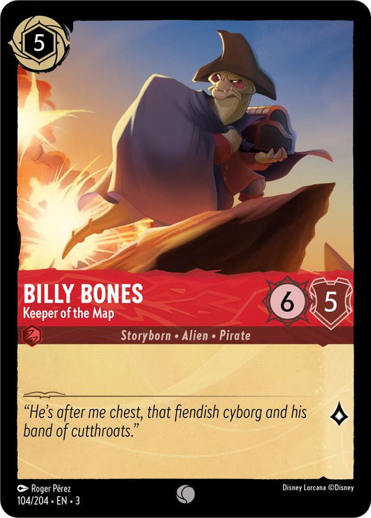 Billy Bones, Keeper of the Map (0104)