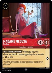 Madame Medusa, The Boss (0112) - Cold Foil