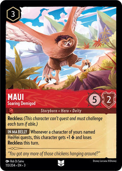 Maui, Soaring Demigod (0113) - Cold Foil