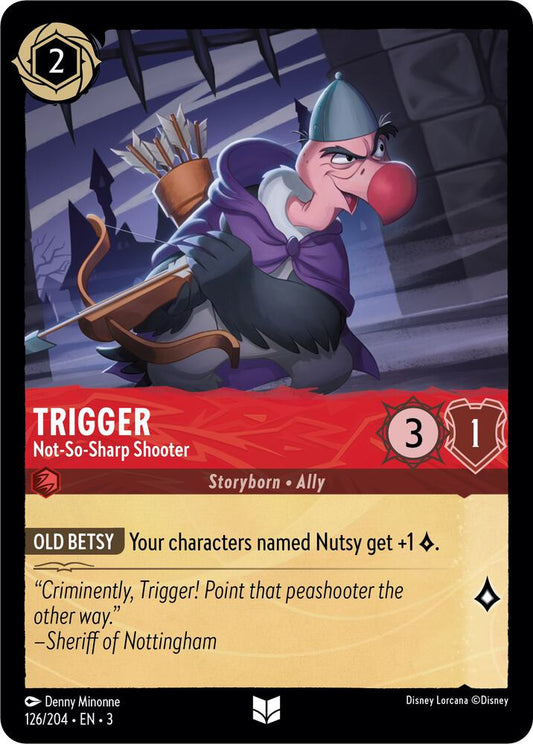 Trigger, Not-So-Sharp Shooter (0126) - Cold Foil