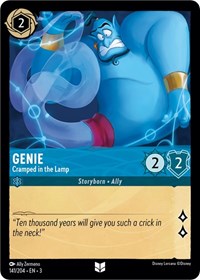 Genie, Cramped in the Lamp (0141) - Cold Foil
