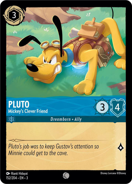 Pluto, Mickey's Clever Friend (0152) - Cold Foil
