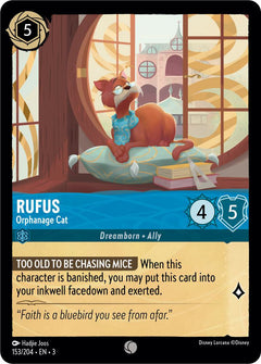 Rufus, Orphanage Cat (0153) - Cold Foil
