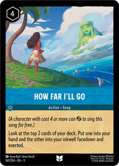 How Far I'll Go (0161) - Cold Foil