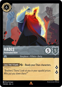 Hades, Hotheaded Ruler (0174) - Cold Foil