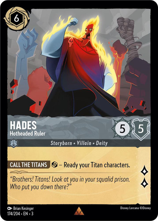 Hades, Hotheaded Ruler (0174) - Cold Foil