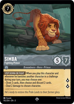 Simba, Fighting Prince (0192) - Cold Foil