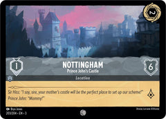 Nottingham, Prince John's Castle (0203) - Cold Foil