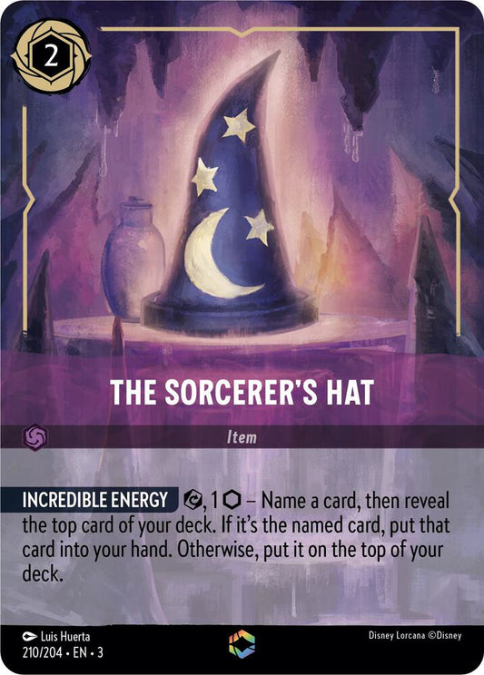 The Sorcerer's Hat (0210) (Enchanted) - Inkwash Foil