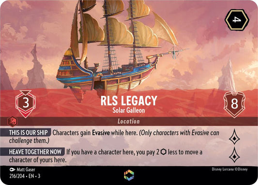 RLS Legacy, Solar Galleon (0216) (Enchanted) - Inkwash Foil