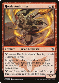 Horde Ambusher - Foil