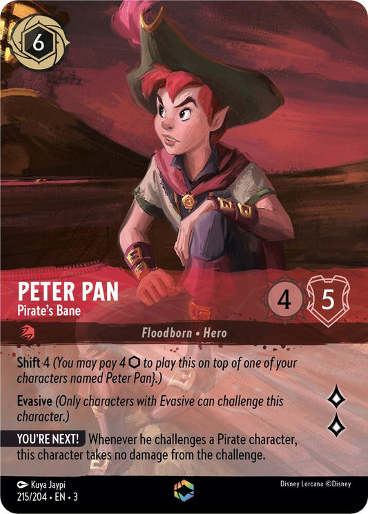 Peter Pan, Pirate's Bane (0215) (Enchanted) - Inkwash Foil