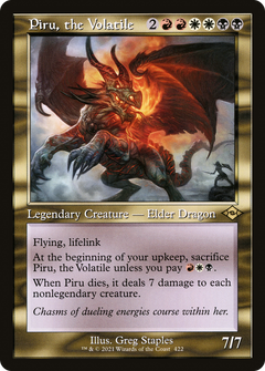 Piru, the Volatile (422) (Retro Frame)
