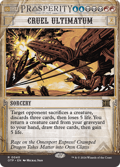 Cruel Ultimatum (0040) (Showcase)