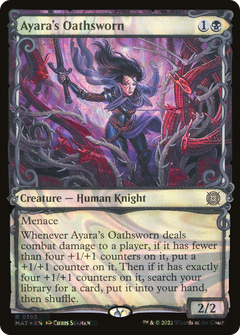 Ayara's Oathsworn (0195) (Showcase) - Halo Foil