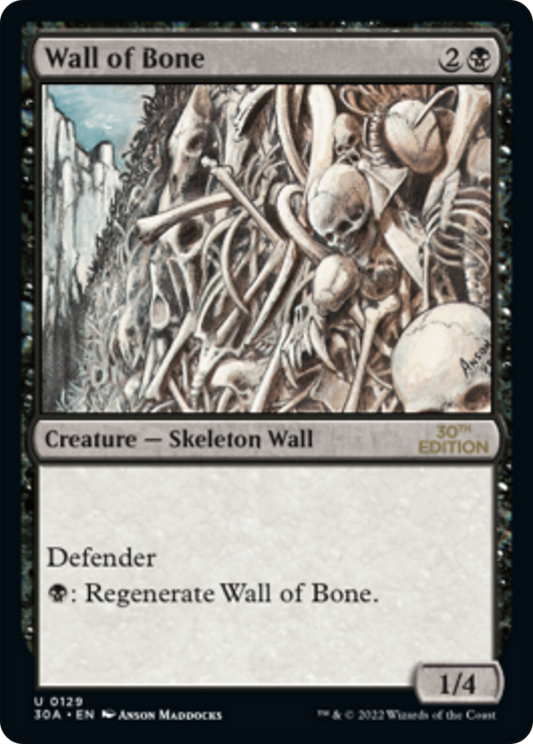 Wall of Bone (Modern Frame)