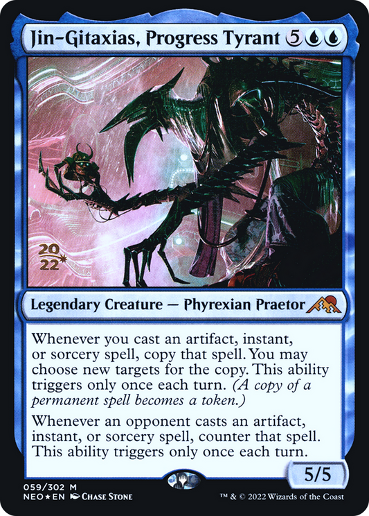 Jin-Gitaxias, Progress Tyrant (059) (Prerelease) - Foil