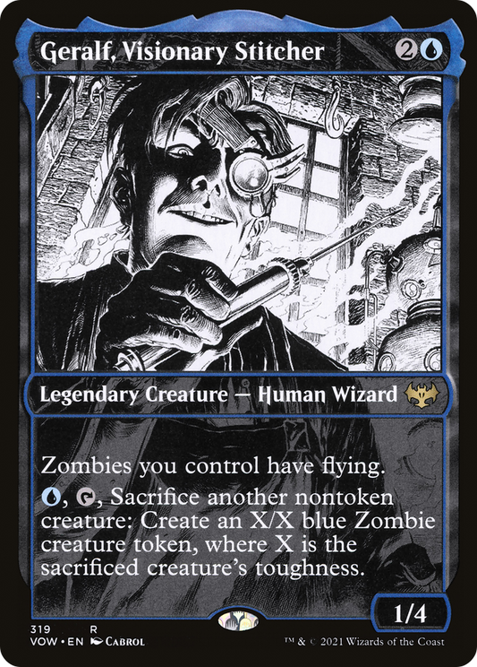 Geralf, Visionary Stitcher (319) (Showcase)
