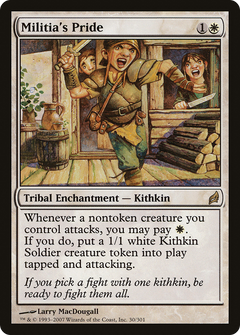 Militia's Pride - Foil