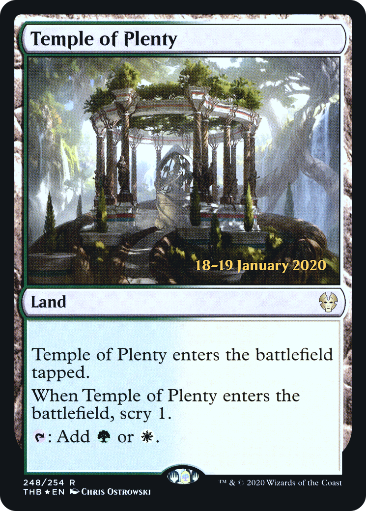 Temple of Plenty (248) (Prerelease) - Foil