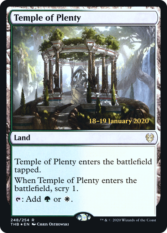 Temple of Plenty (248) (Prerelease) - Foil