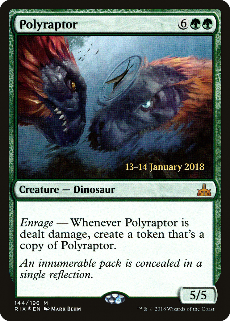 Polyraptor (144) (Prerelease) - Foil