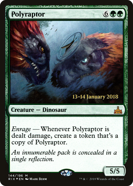 Polyraptor (144) (Prerelease) - Foil