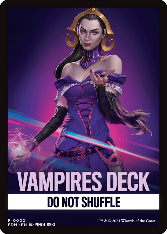 Vampires Deck Theme Card (TFDN)