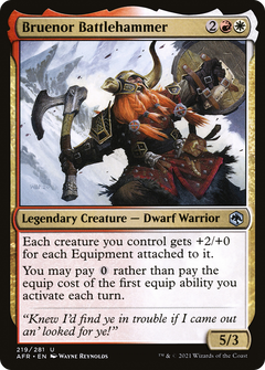 Bruenor Battlehammer - Foil
