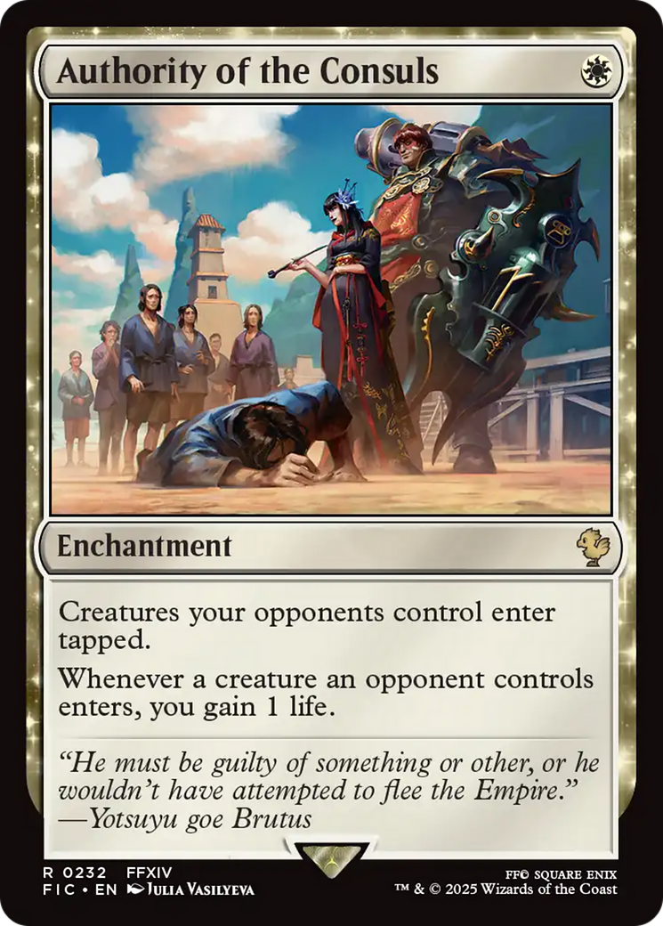 Authority of the Consuls - Surge Foil