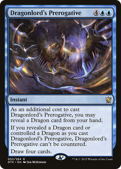 Dragonlord's Prerogative - Foil